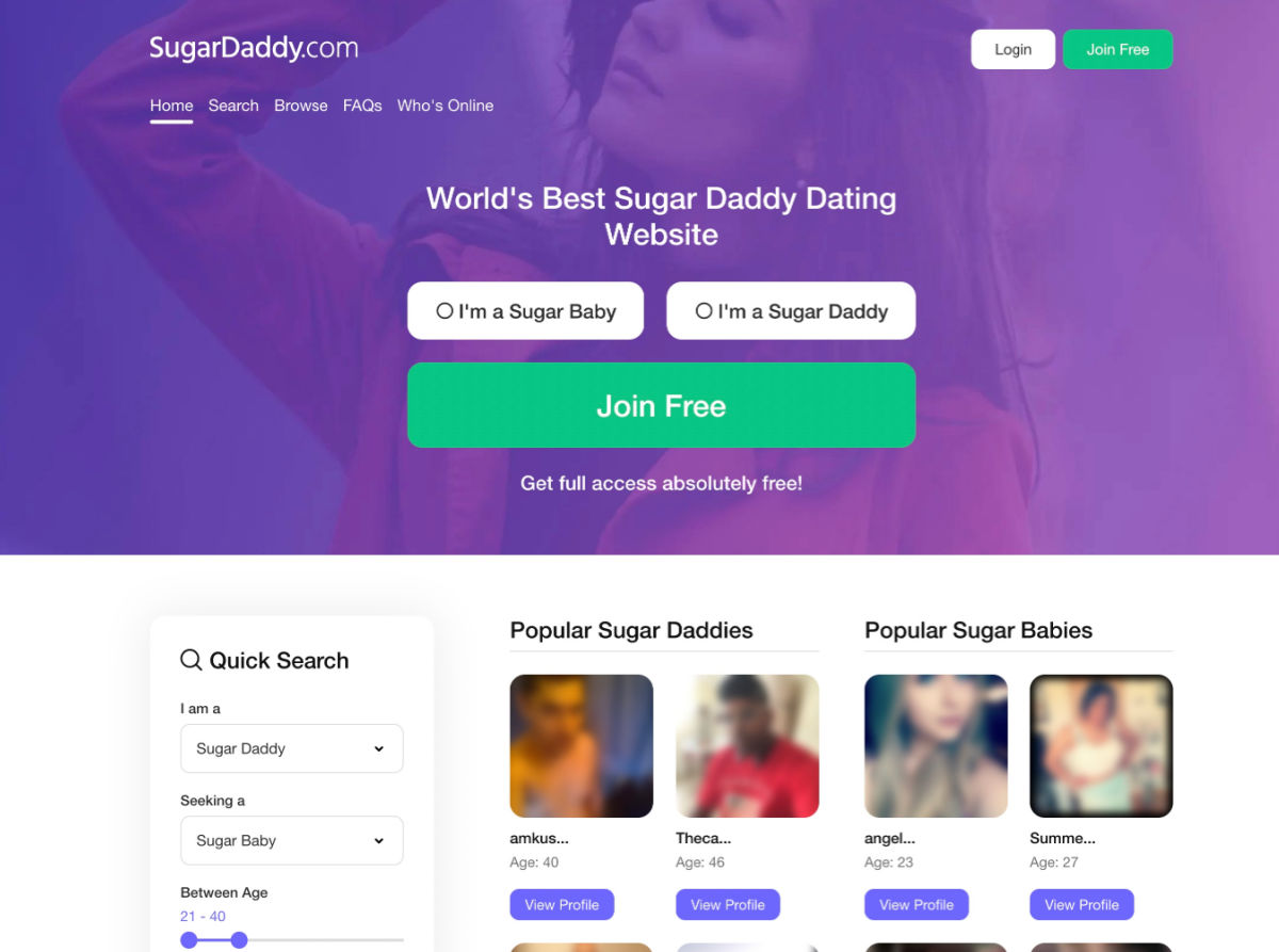 sugar daddy sites for sugar babies