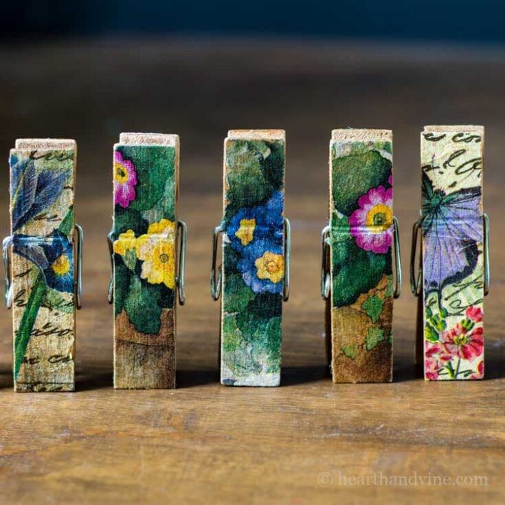 Image for Colorful Magnetic Clothespins