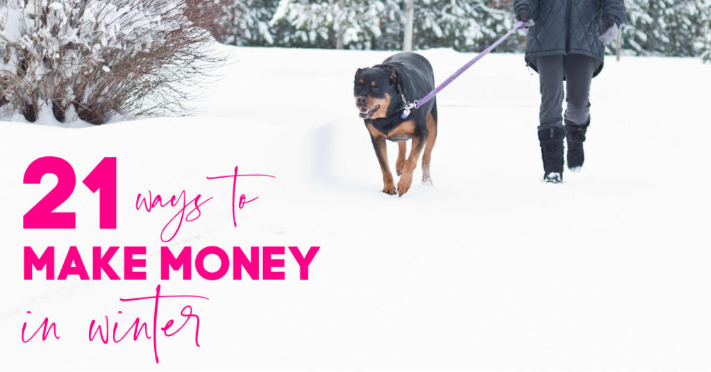 how to make money in winter