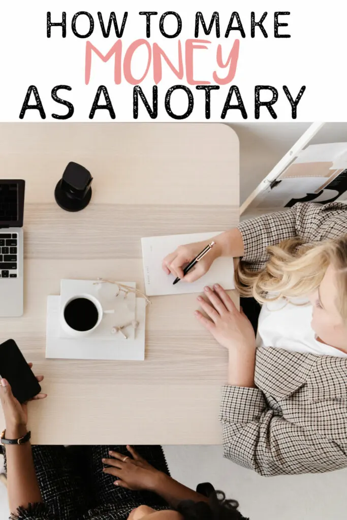 how to make money as a notary