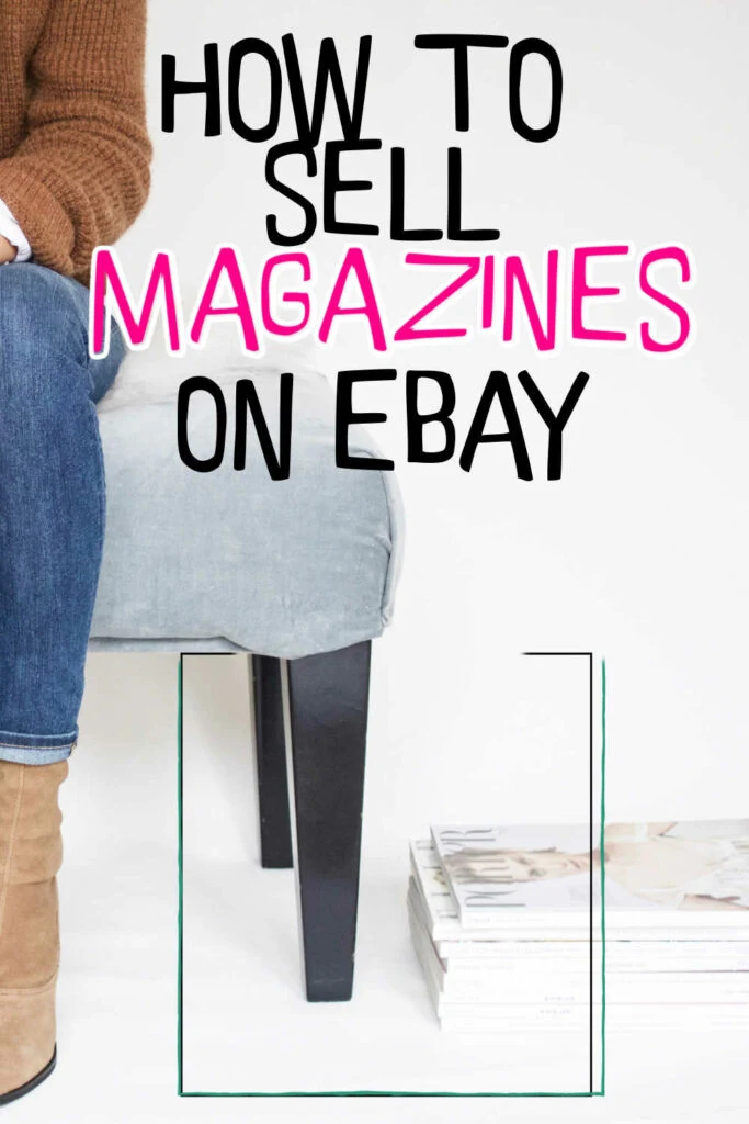 how to sell magazines on ebay