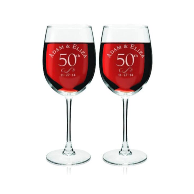 Image for Engraved Wine Glasses 