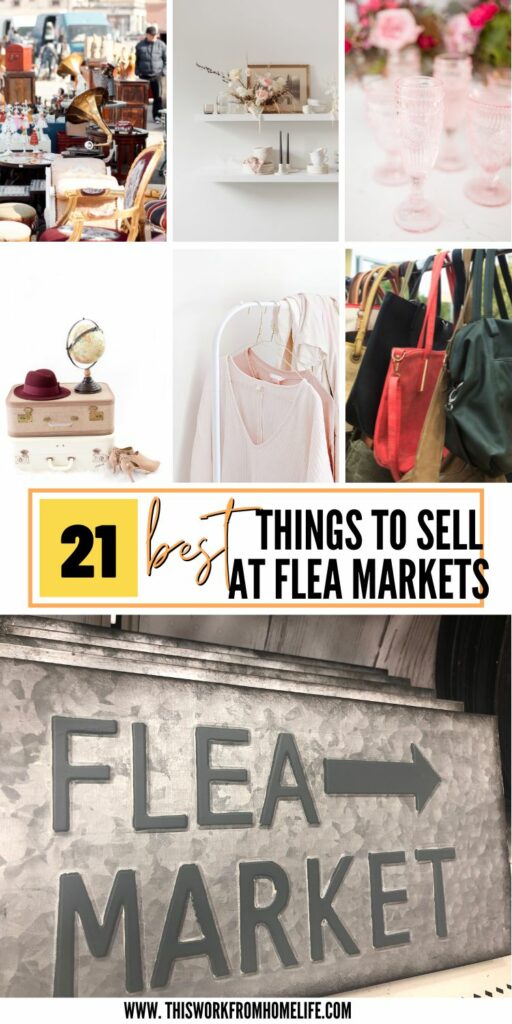 best things to sell at flea markets