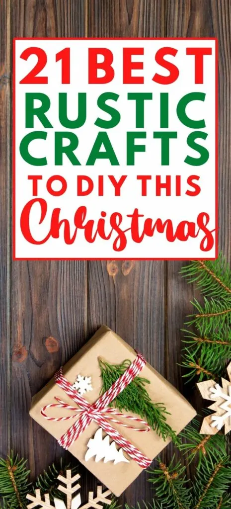 rustic Christmas crafts