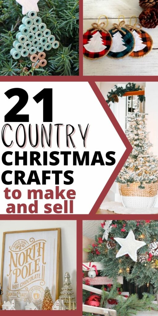 country Christmas crafts to make and sell