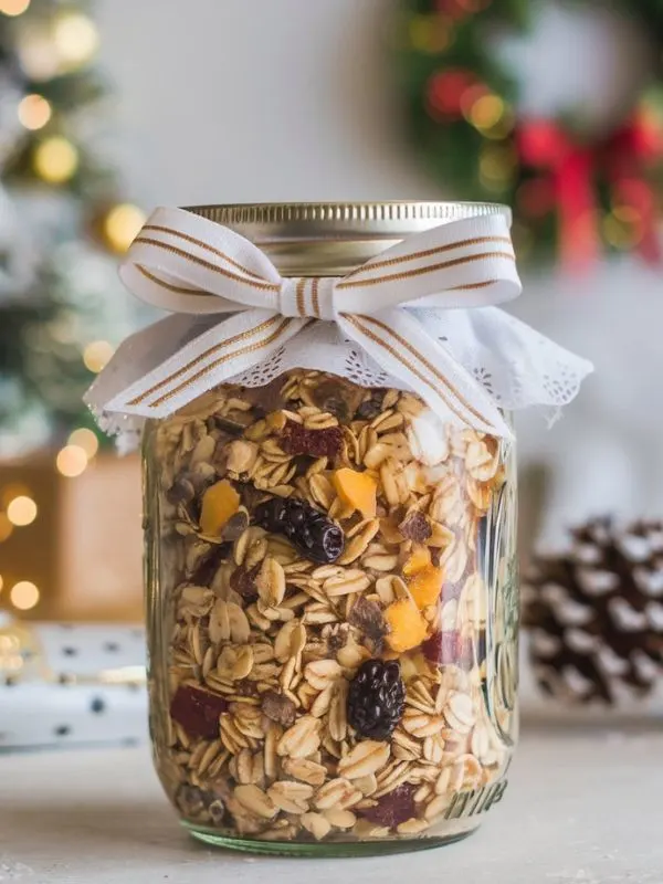 Homemade Granola Jar