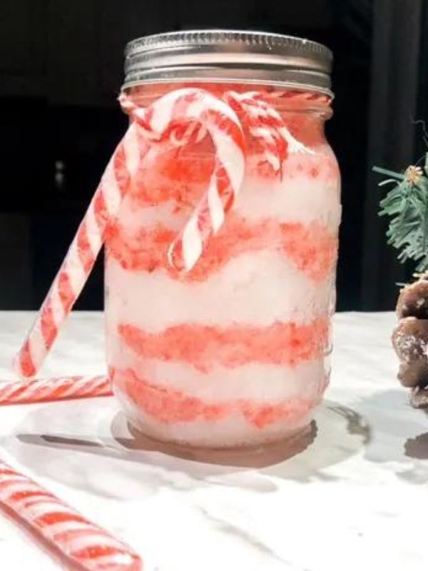 Peppermint Sugar Scrub Jar