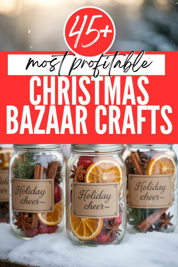 Christmas bazaar crafts