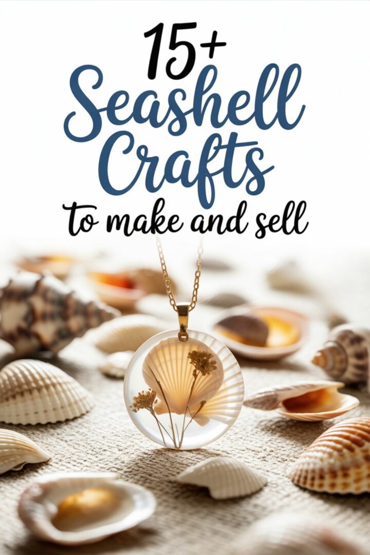 15 Things To Make With Seashells (that sell great too!)