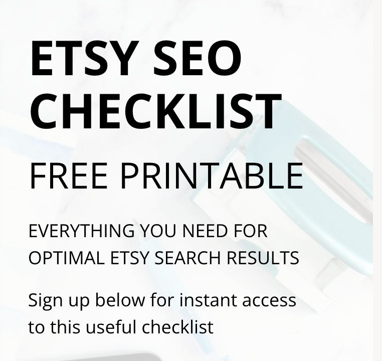 etsy seo checklist